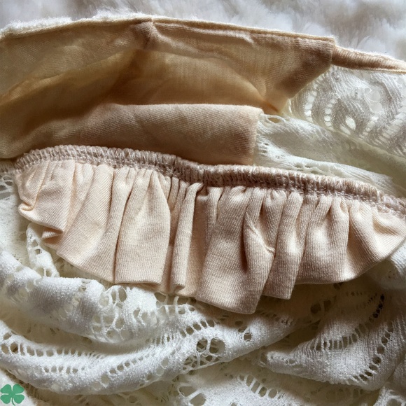 🎉HP🎉NWT Free People Ivory Lace Dress Size Large - Picture 6 of 10